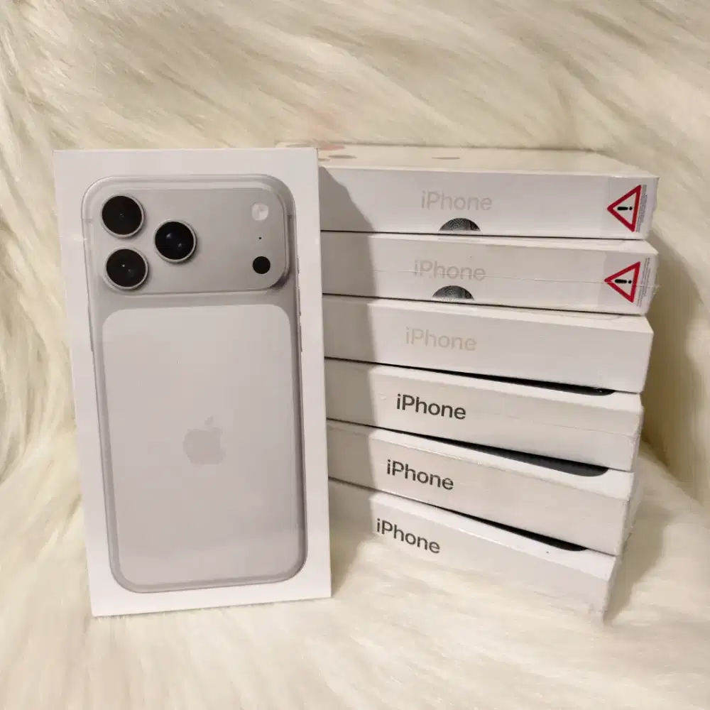 Iphone 17 Pro Max 256 Gb Silver iBox New Baru Garansi Resmi 1 Tahun