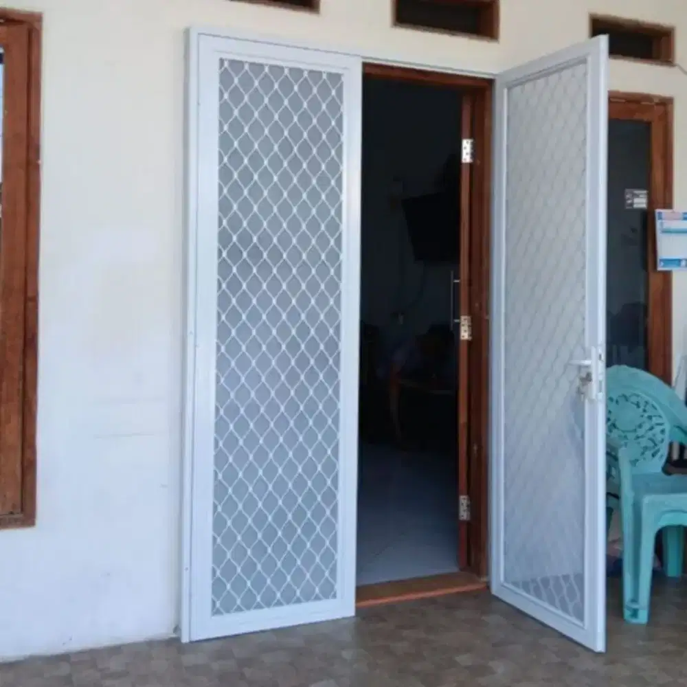 pintu dobel kasa nyamuk