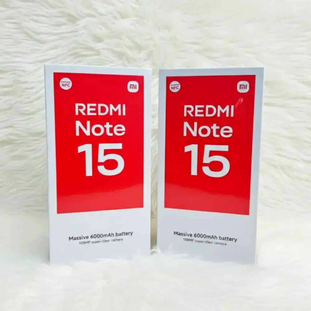 Xiaomi Redmi Note 15 4G 8/128 8/256 Gb New Baru Garansi Resmi 1 Tahun