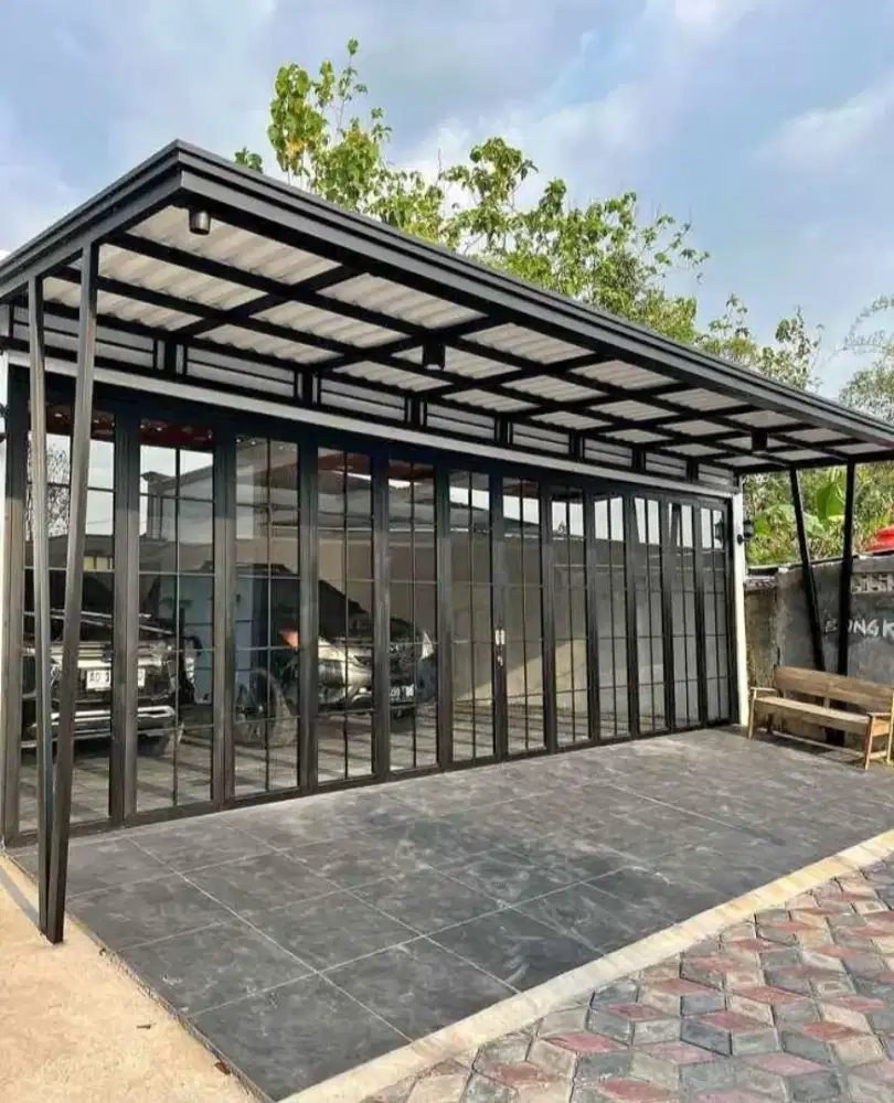 Kanopi atap alderon rs