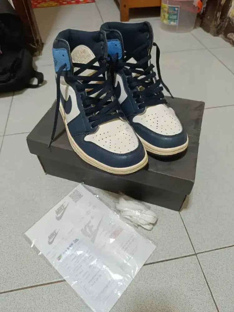 NIKE AIR JORDAN OBSIDIAN BLUE