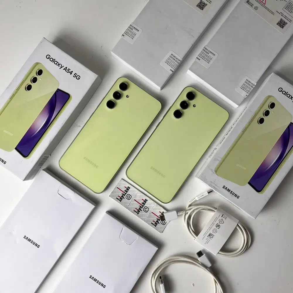 Samsung A54 5G Awesome Lime Resmi Mulus Like New
