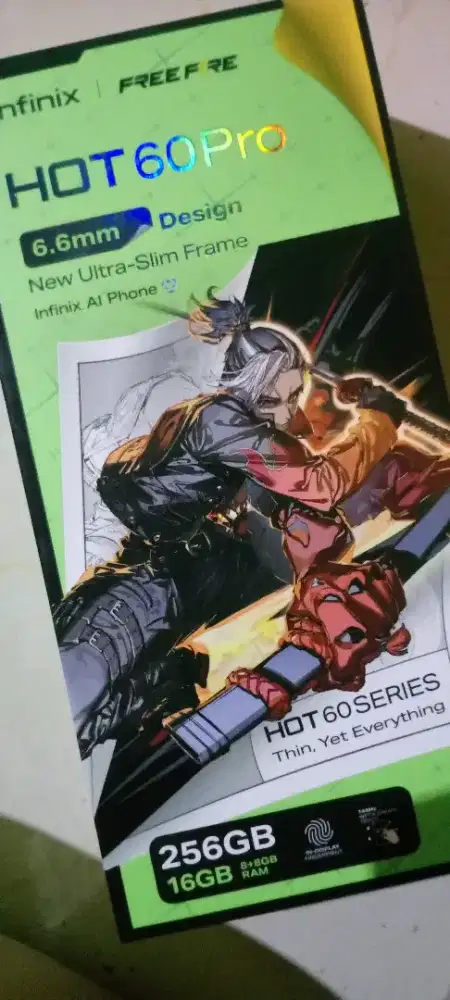 Infinix Hot 60 Pro Silver (like new)