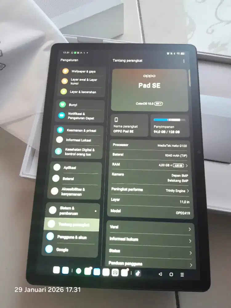 Oppo pad se (OPD2419)4/128