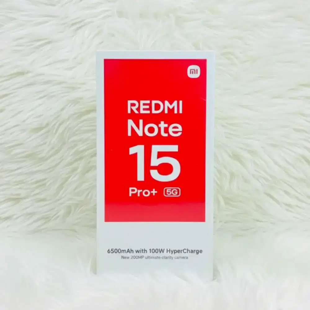 Xiaomi Redmi Note 15 Pro+ Plus 5G 8/256 12/512 Gb New Garansi 1 Tahun