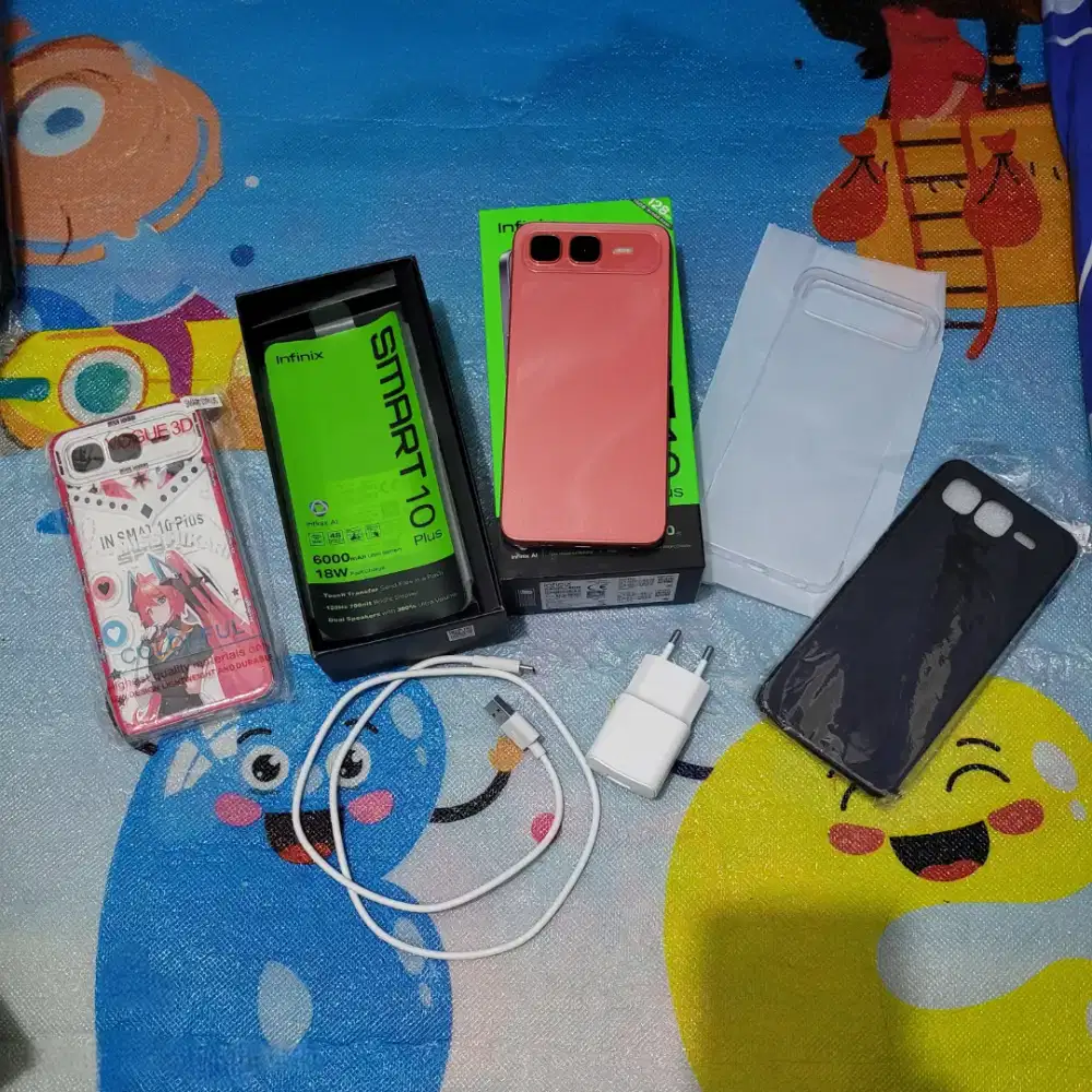 Infinix Smart 10 Plus NFC 8/128gb Fullset