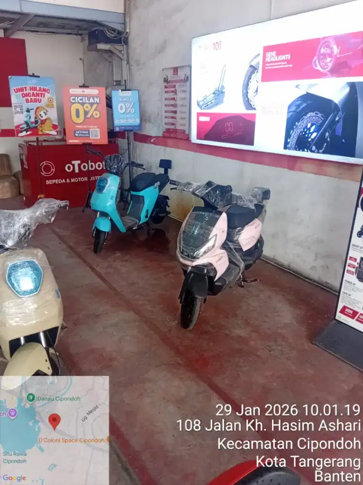 Sepeda dan motor listrik