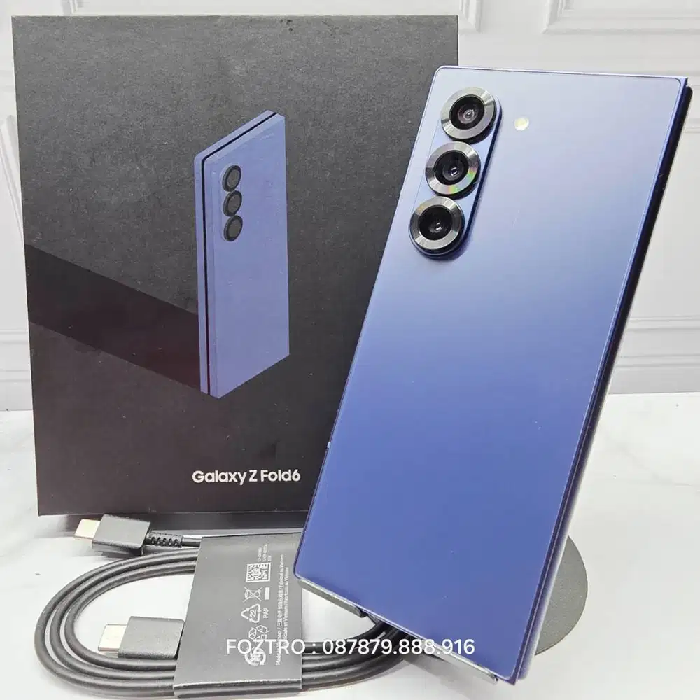 Samsung Galaxy Z Fold 6 12/256GB Fullset No Minus Inter