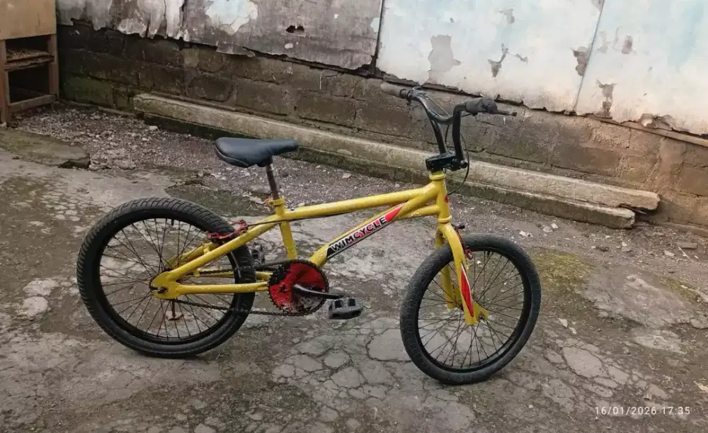 dijual spd BMX ring20 siap pakai