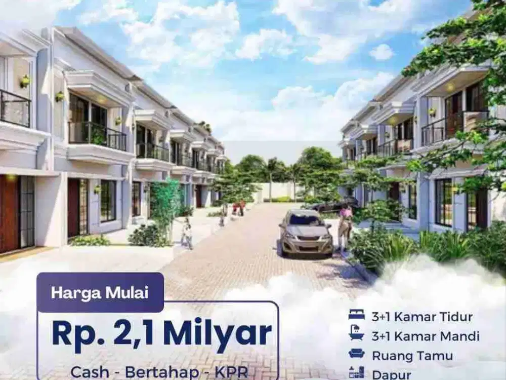 [HOT] Di Jual Rumah 2 Lantai American Classic Mewah Mall Buaran Duren Sawit , Jakarta Timur
