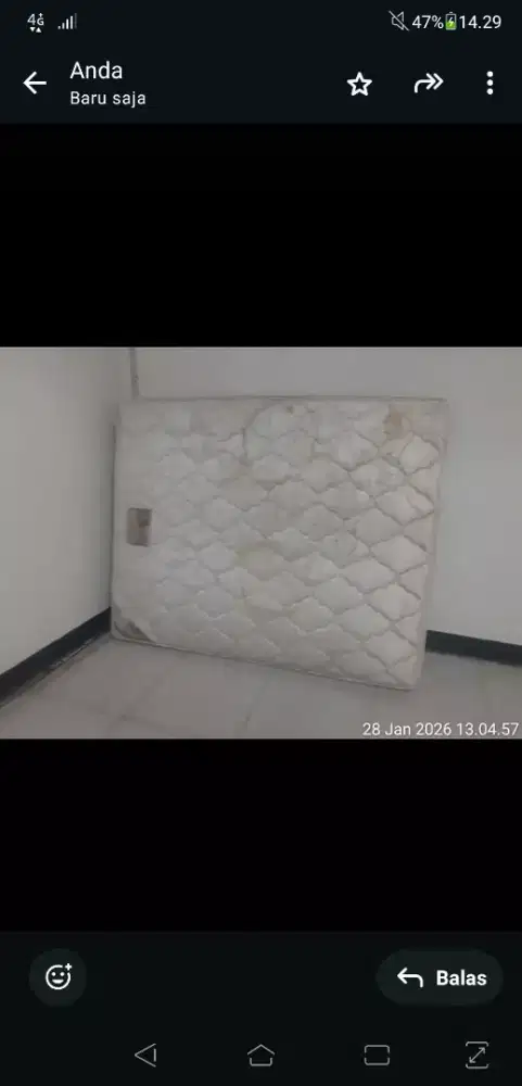 kasur romance double mantras empuk ya