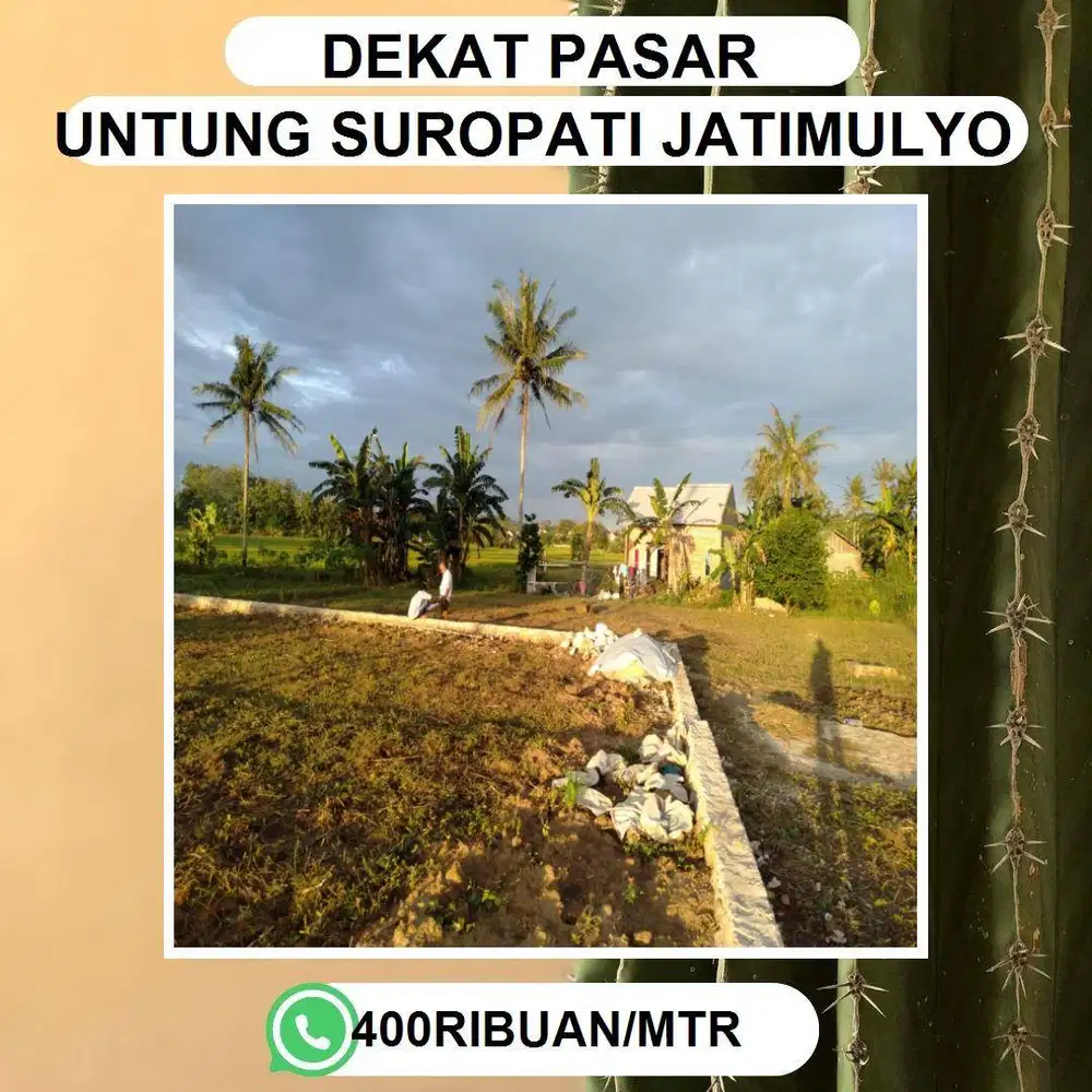 TANAH MURAH DEKAT KEDATON DI FAJAR BARU
