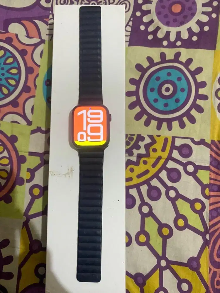 Apple watch series 7 45MM fullset ori bh 81