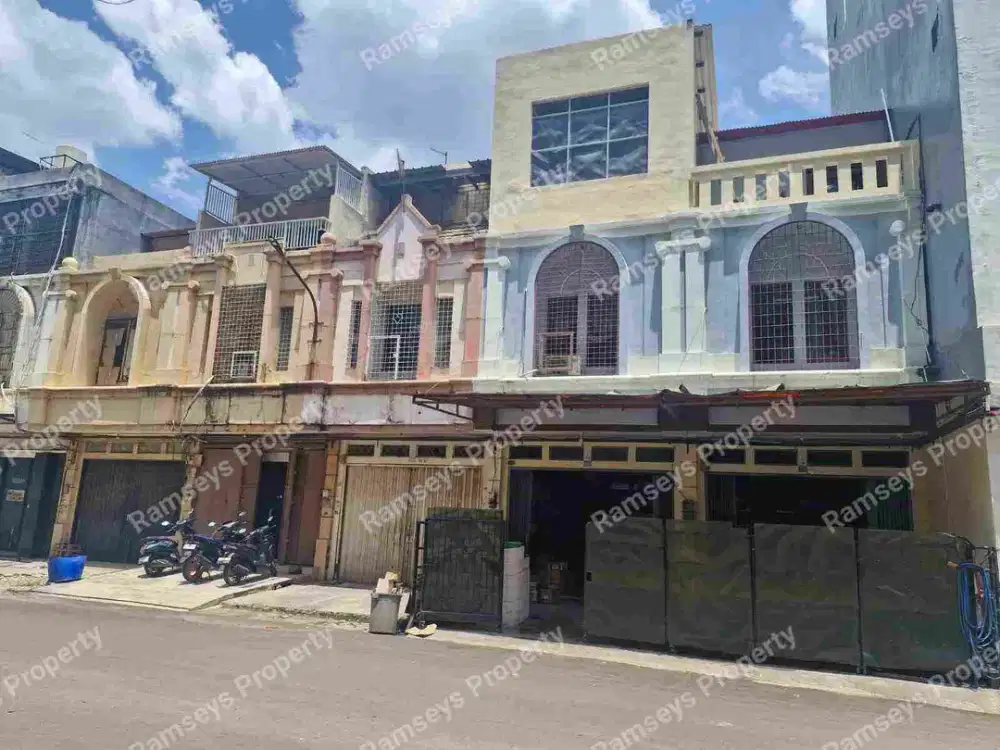 DIJUAL RUKO 2 UNIT KOMPLEK KFT PELANGI PALEM JAKARTA BARAT, LT. 56m2, 3 LANTAI