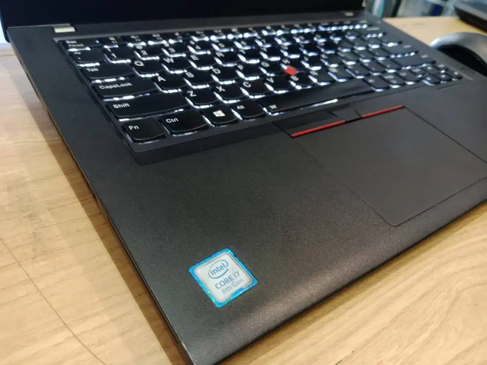 PROMO LAPTOP ORANG KANTORAN TANGGUH LENOVO THINKPAD T480 CORE i7 GEN 8