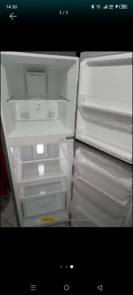 JUAL CEPAT KULKAS 2 PINTU MERK DAEWOO