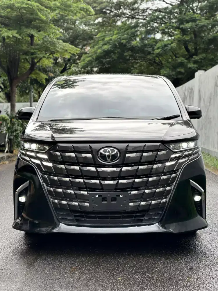 Toyota Alphard TSS Black NEW MODEL Facelift TERMURAH se INDONESIA RAYA
