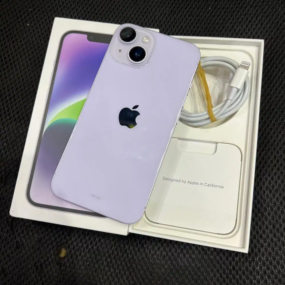 iphone 14 128gb resmi ibox mulus like new no minus fullset original
