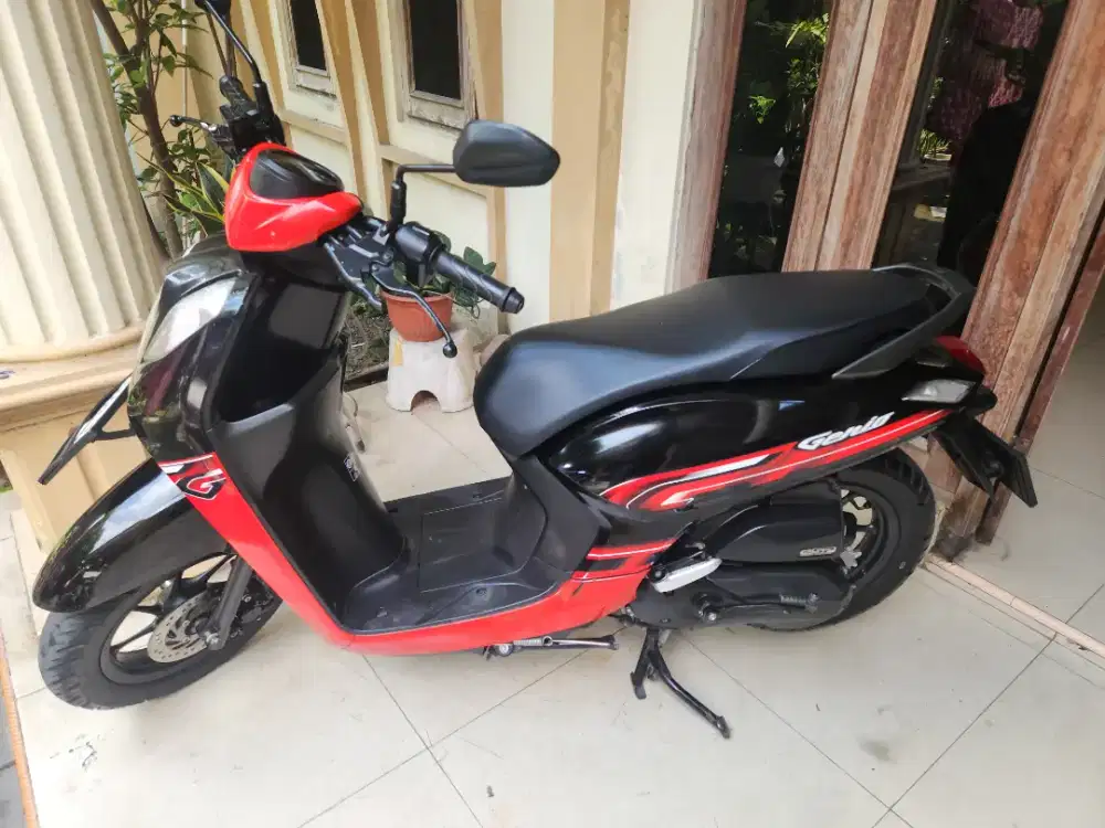 Dp100rb Genio merah hitam 2025 gbm