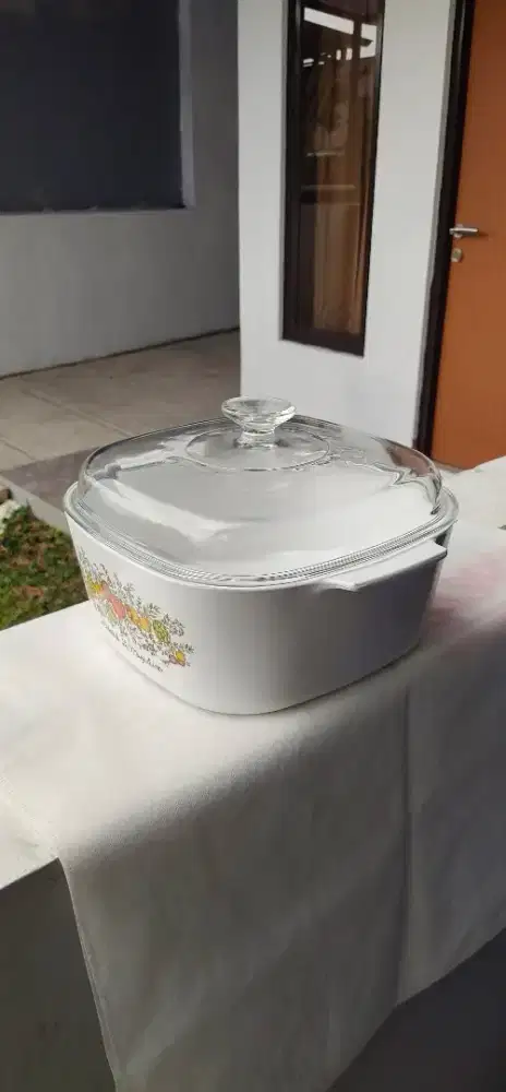 (WAJIB Transaksi Offline) Mangkok CorningWare 25Cm Made In France