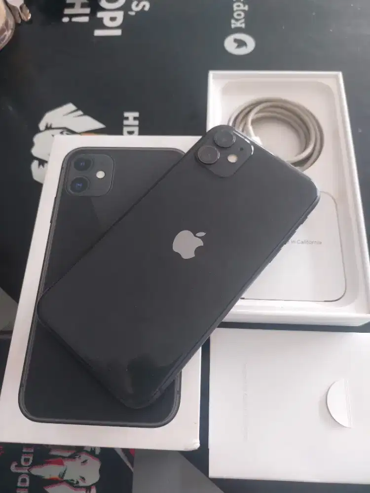 Ip 11 128 Gb Resmi Ibox, Fullset, Nominus