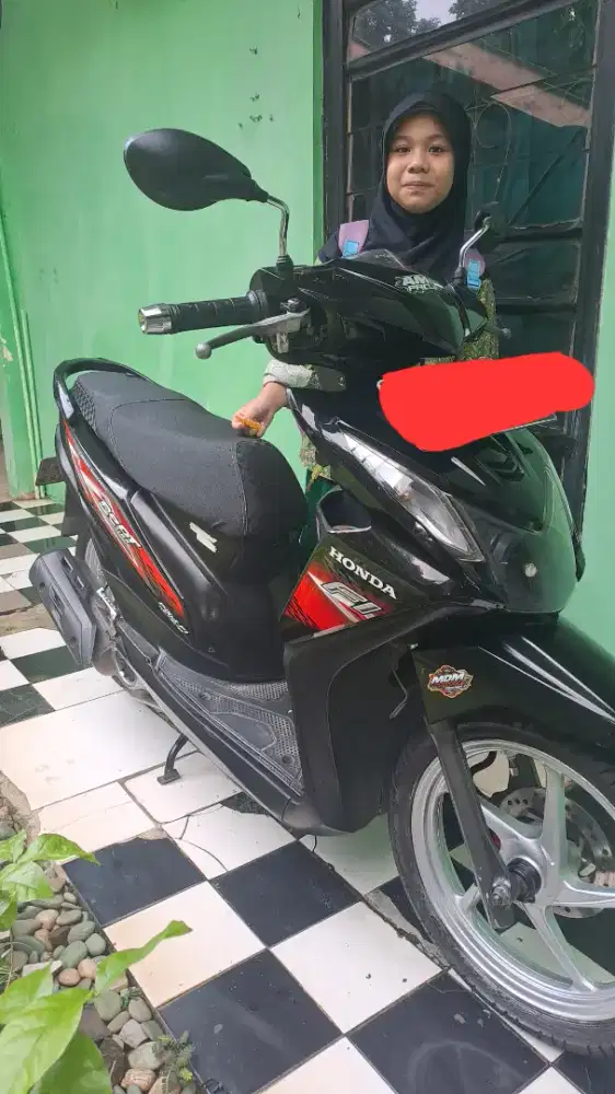 Beat FI type ESP ISS pjk ON B DKI mesin halus ss lengkap