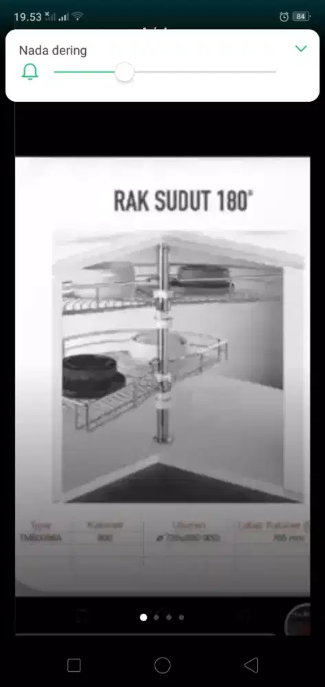 Jual kitchen set rak sudut Sidoarjo Surabaya