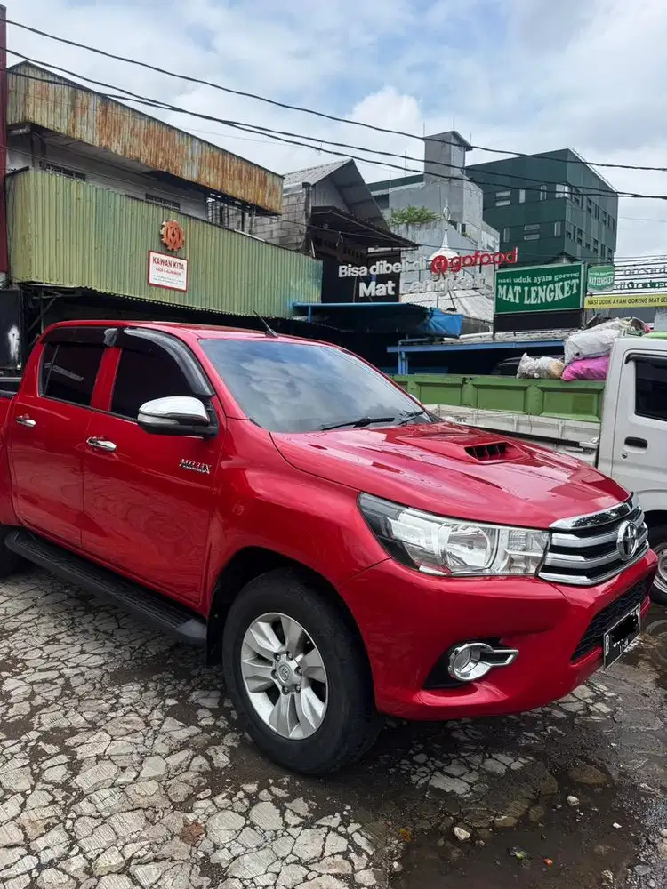 Toyota Hilux Revo 2016 tipe G double cabin manual asli jakarta mulus