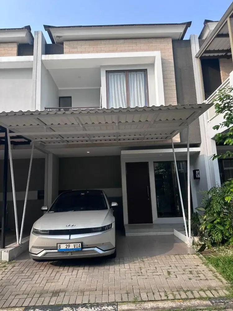 Disewakan rumah graha raya bulanan murah alsut ciledug bintaro oke