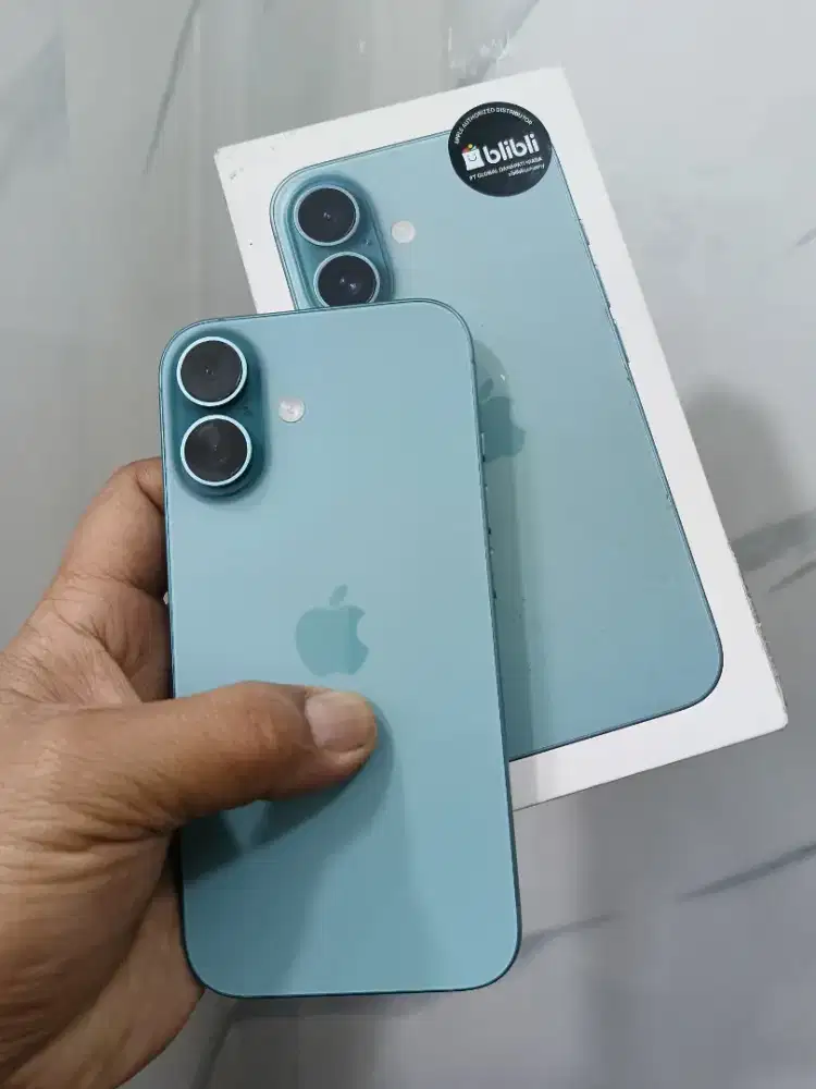 iPhone 16 128 resmi ori fullset