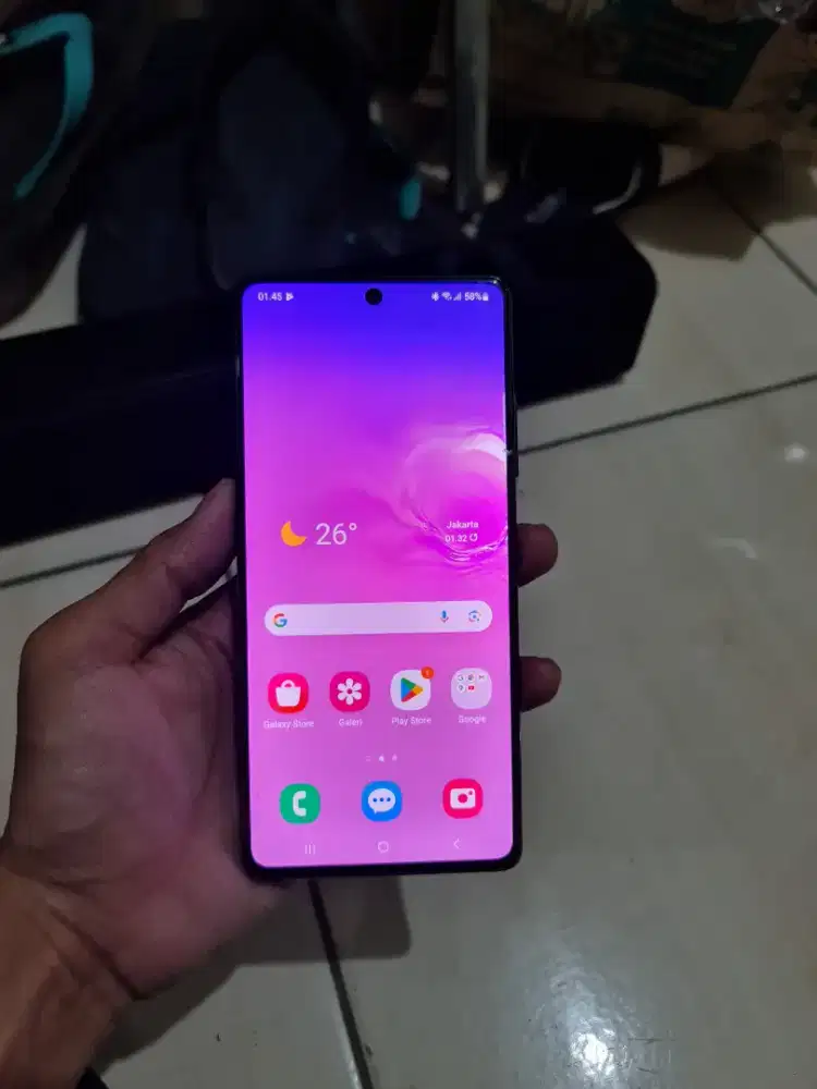 Samsung s10lite 8/128 garansi resmi