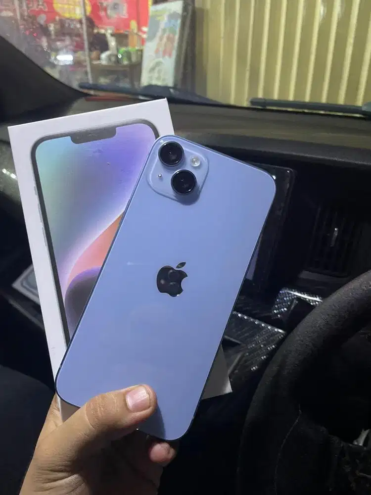 iPhone 14 plus 128 Gb baru buka segel Nominus mulus fullset