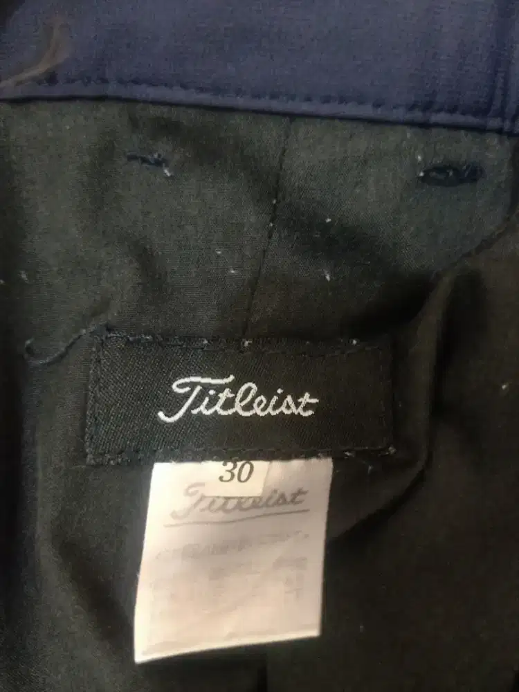 celana golf titleist navy