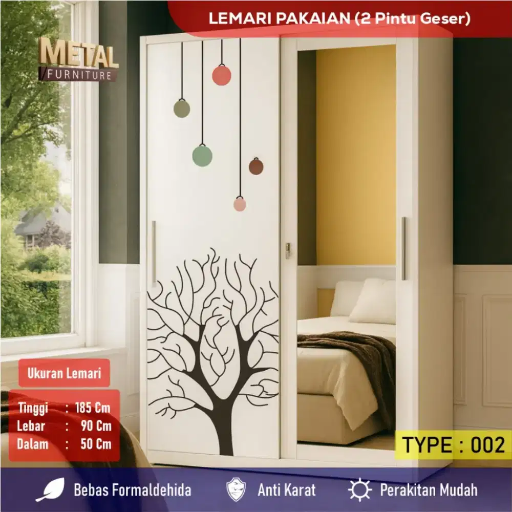 Lemari pakaian/wandrop