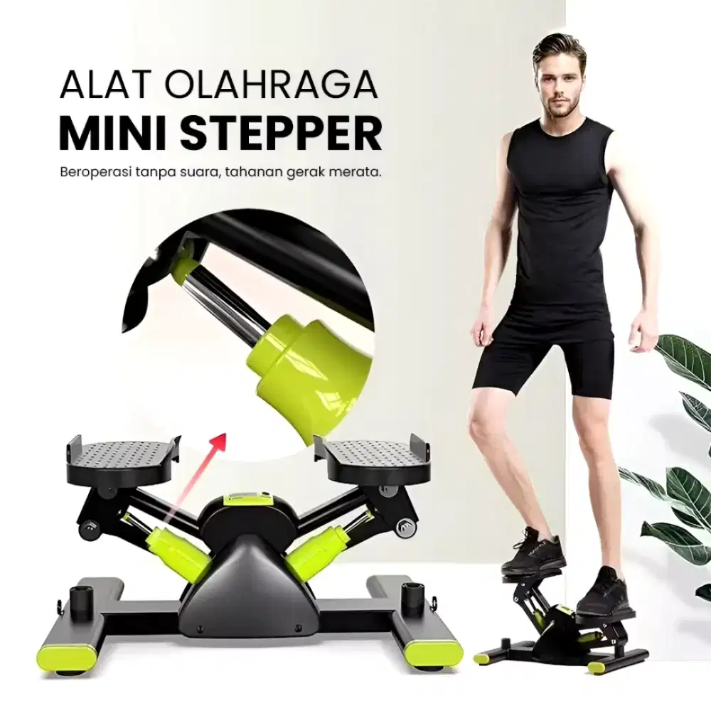 Mini Stepper V Shape Stepper Olahraga Mini Side Stepper Alat Olahraga