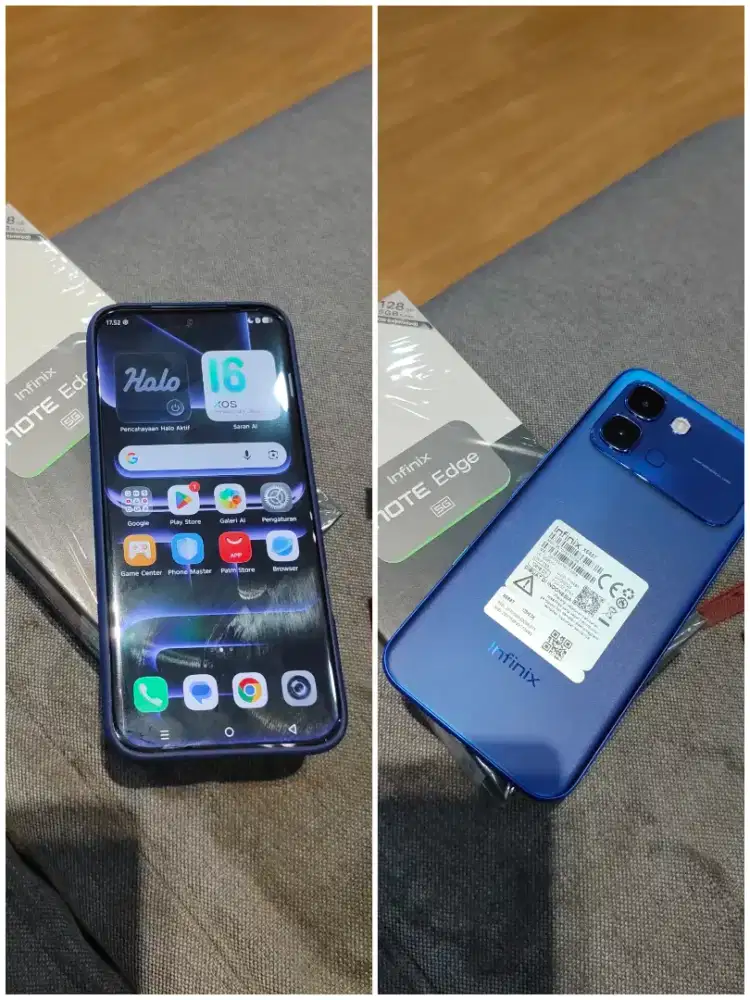 Infinix note edge 8/128 (baru buka segel aja)