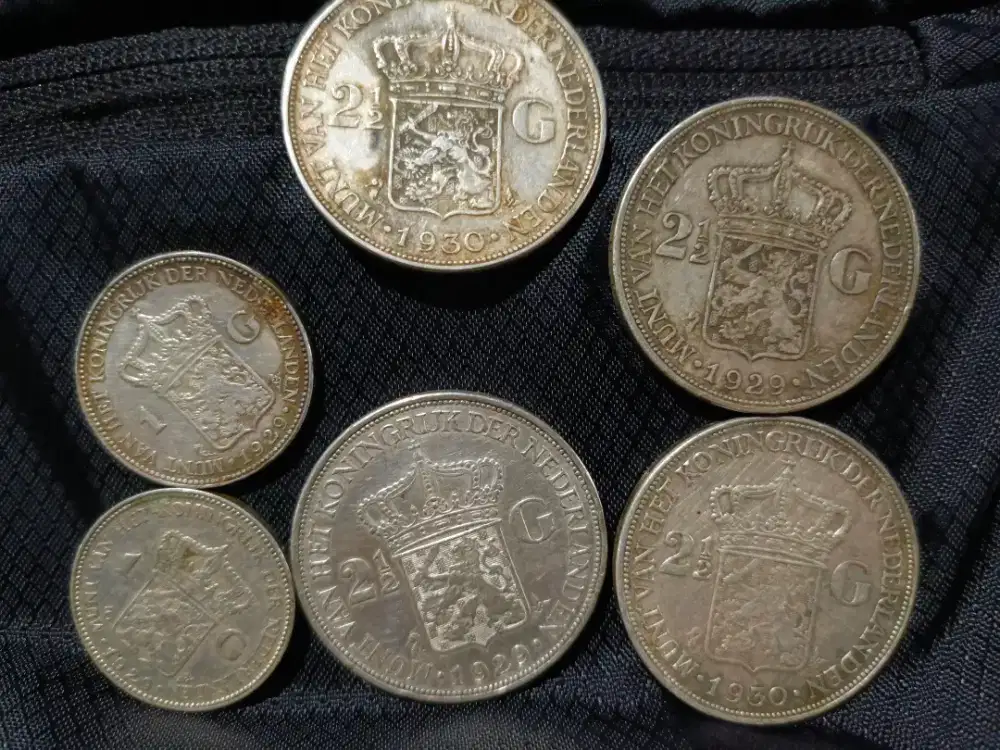 Koin gulden wilhelmina murah