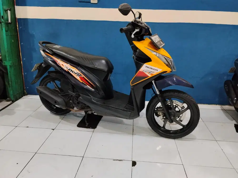 HONDA BEAT FI 2014 STATER KASAR PAJAK  HIDUP