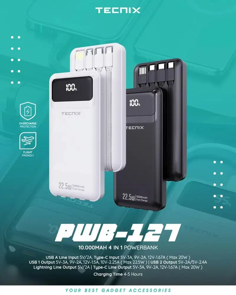 powerbank tecnix