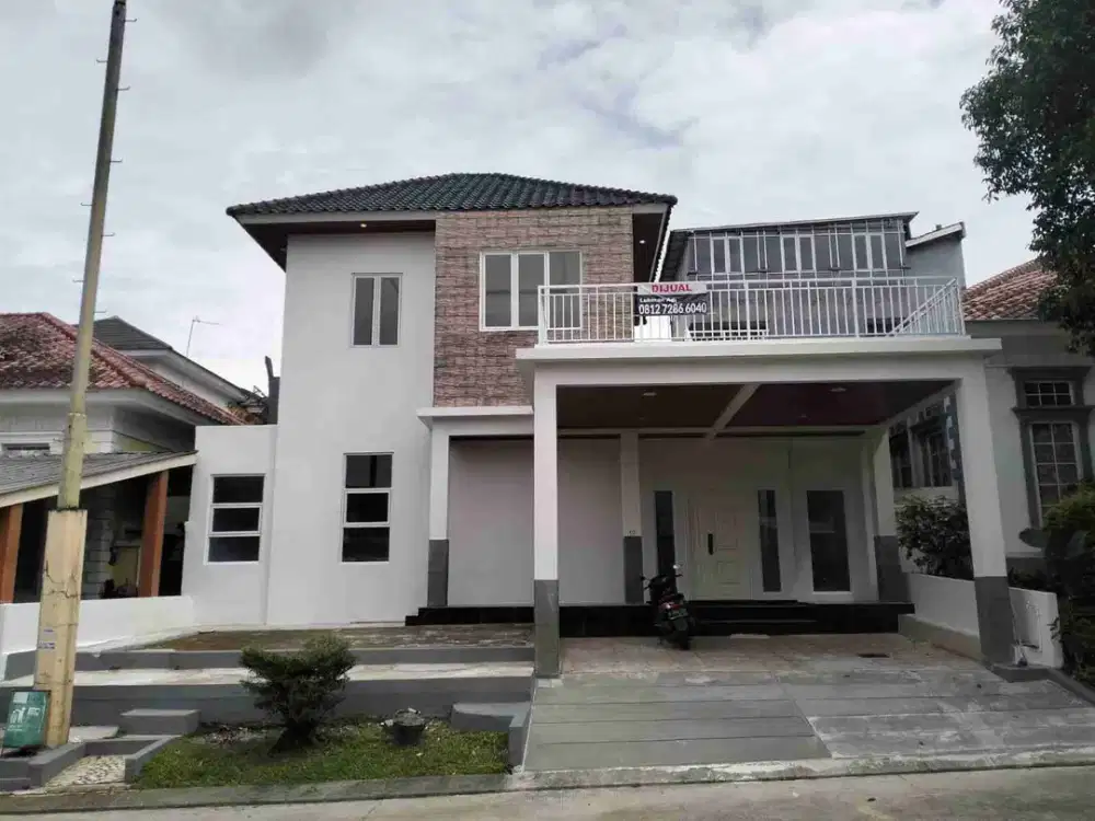 Rumah siap huni view gunung taman Yunani Sentul city Bogor