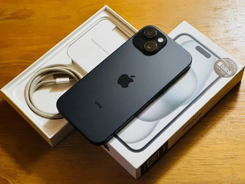 iPhone 15 128GB iBox BH99% Garansi November 2026