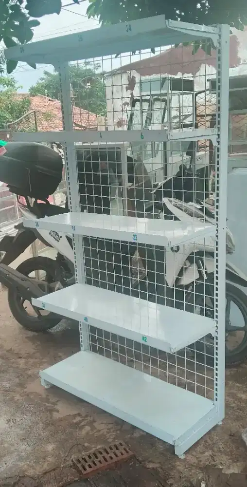 Jual rak gondolan second, Lok Pamulang barat, Tangsel