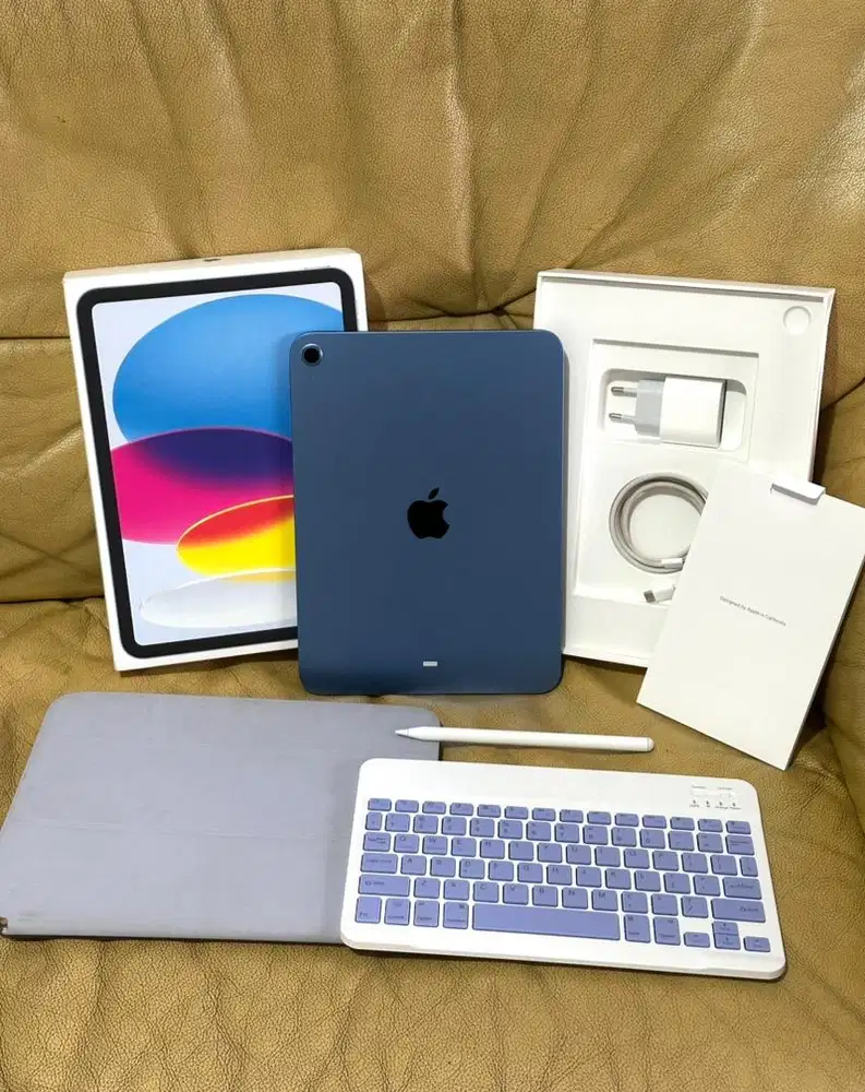 Fullset Apple iPad Gen 11 A16 128GB Garansi iBox ON Like New No Minus