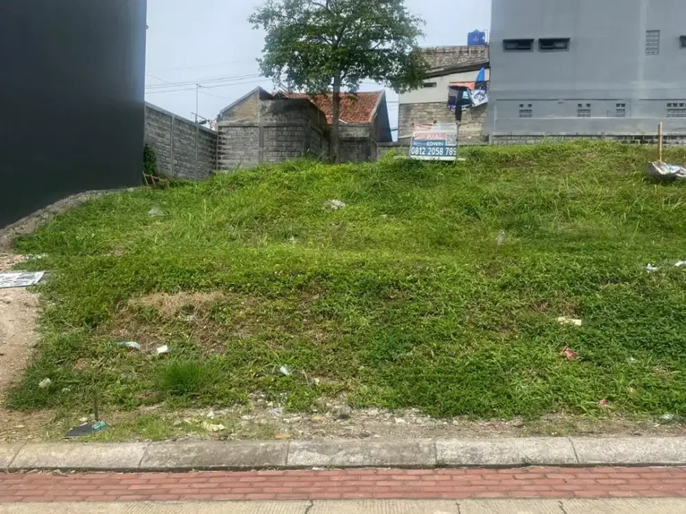 Bisa Bagi 2 Tanah Kavling Siap Bangun Setraduta Hadap Timur