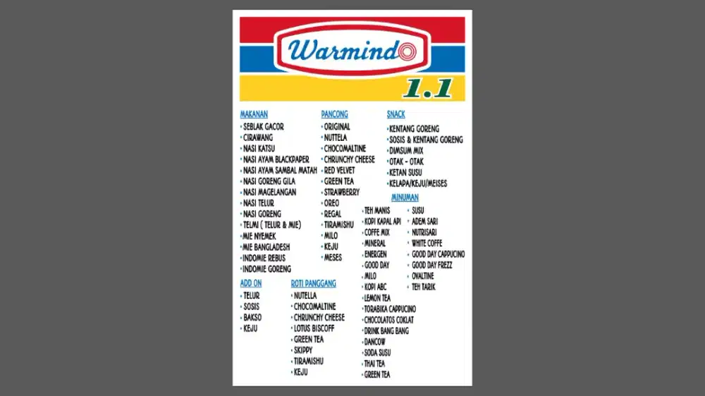 Lowongan Kerja Warmindo