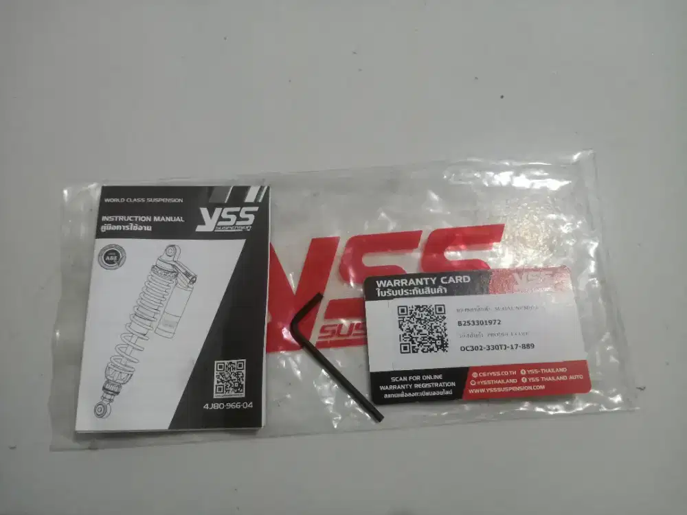 shock yss dan knalpot Rob1