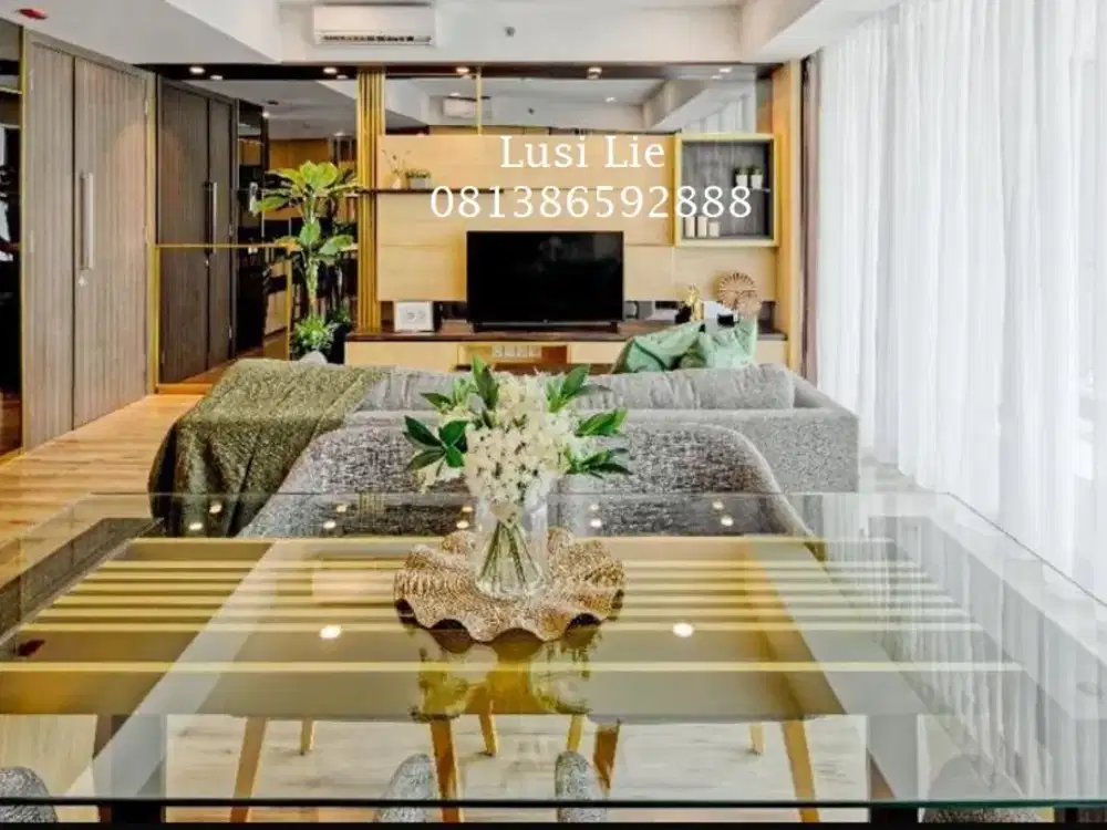 Apartemen ST. Moritz Puri 3 BR Furnished bagus mewah