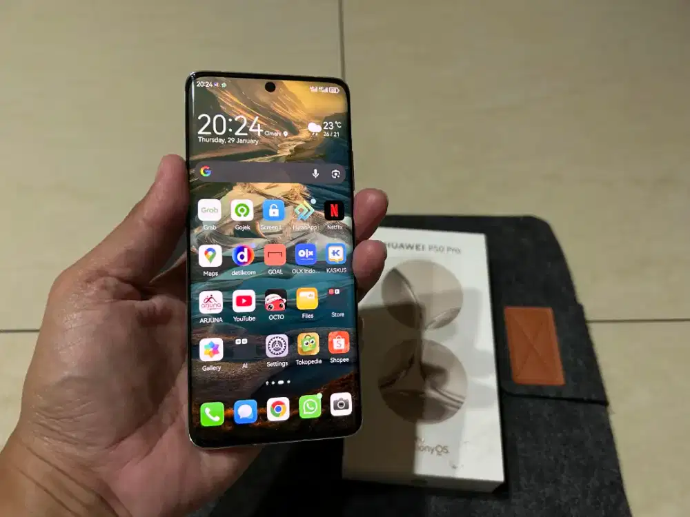 Huawei P50 Pro Kirin Edition Fullset Bea Cukai Rare Langka