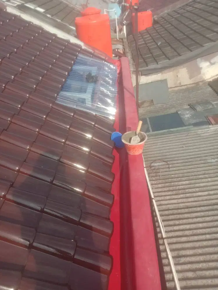 Atap bocor dan pasang bajaringan