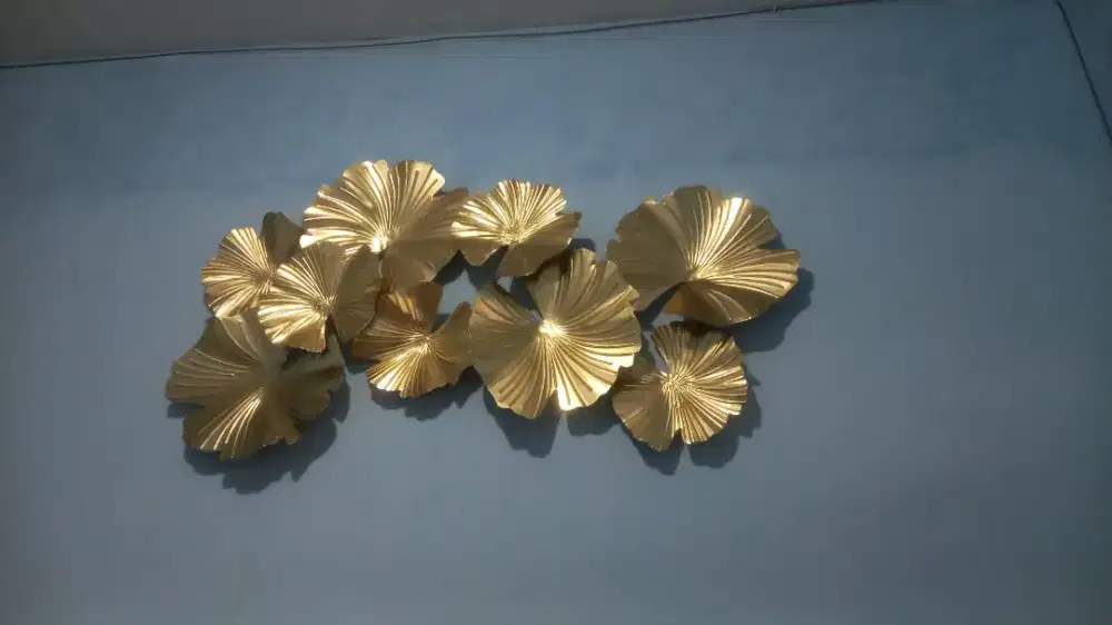 Jual pajangan dinding besi aestetik panjang  1 meter tinggi 70 cm